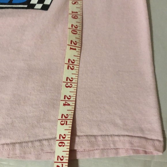 Hello Kitty by Sanrio Women’s Light Pink Tokyo Speed Racing Cotton Tee Medium - Picture 6 of 9